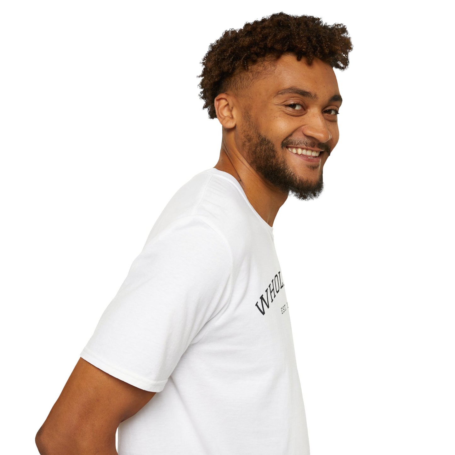 Wholeness Unisex Softstyle T-Shirt, Relaxed Fit Tee, Casual Wear, Motivational Gift, Everyday Comfort, Unisex Graphic Tee