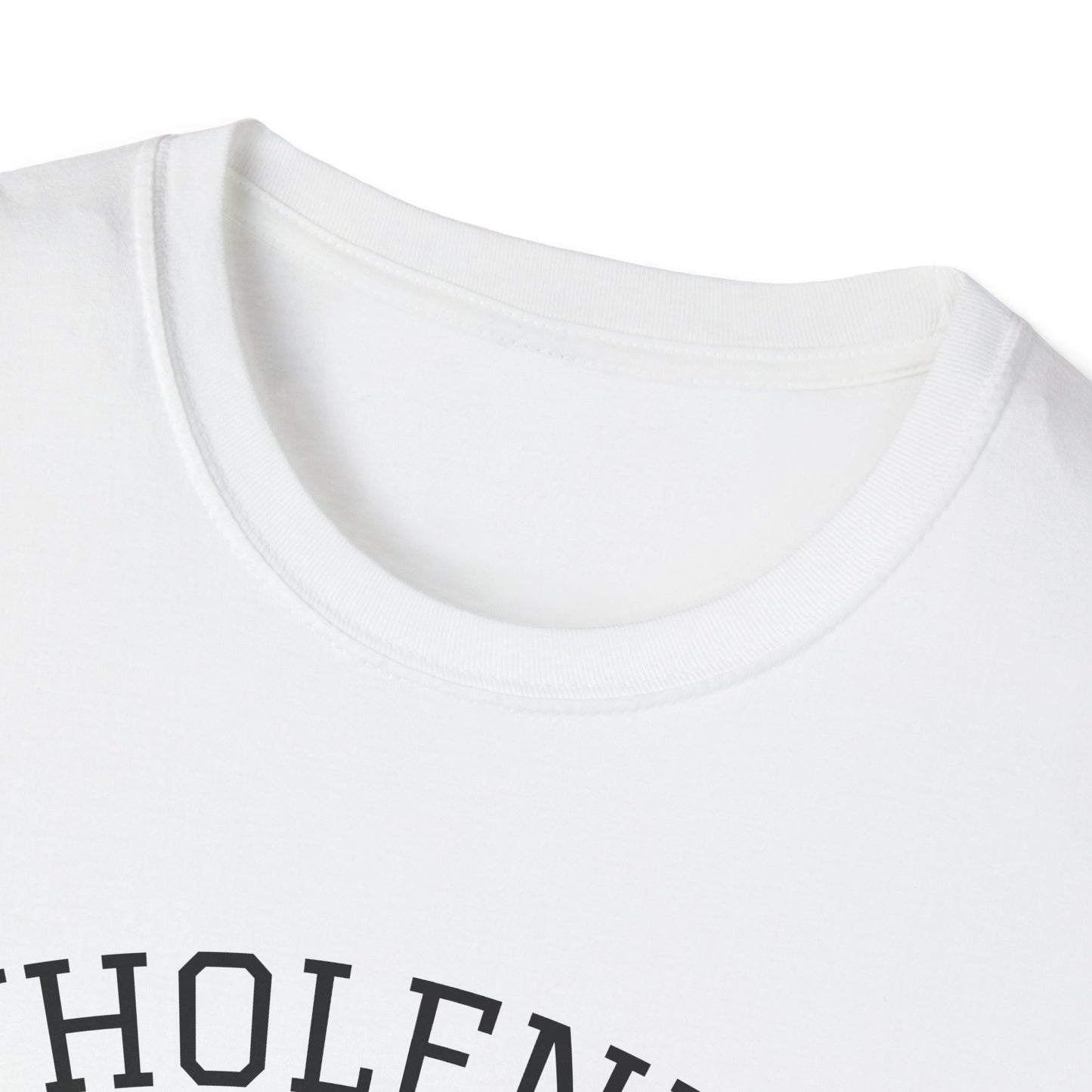 Wholeness Unisex Softstyle T-Shirt, Relaxed Fit Tee, Casual Wear, Motivational Gift, Everyday Comfort, Unisex Graphic Tee